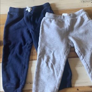 2 Pair Carter’s Toddler Boy Sweatpants